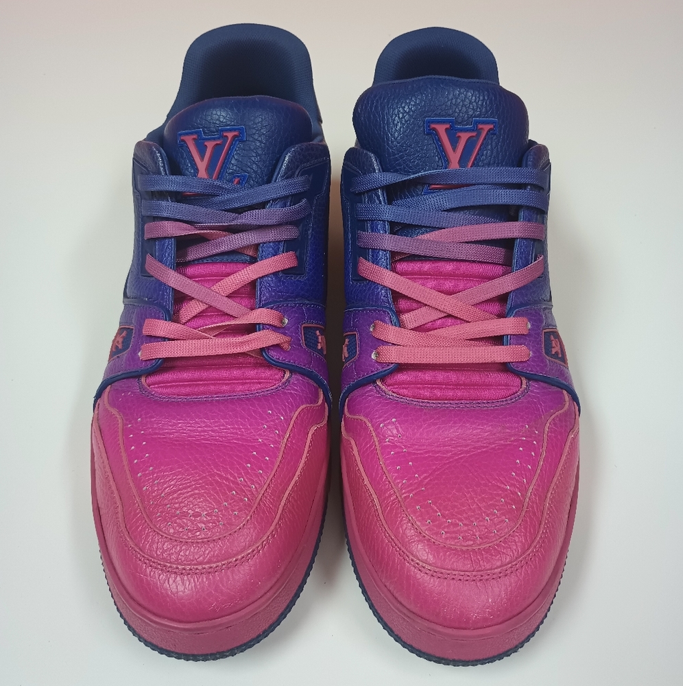 Louis Vuitton Purple Pink Fade Trainer Pink Ombre - Picture 2 of 11